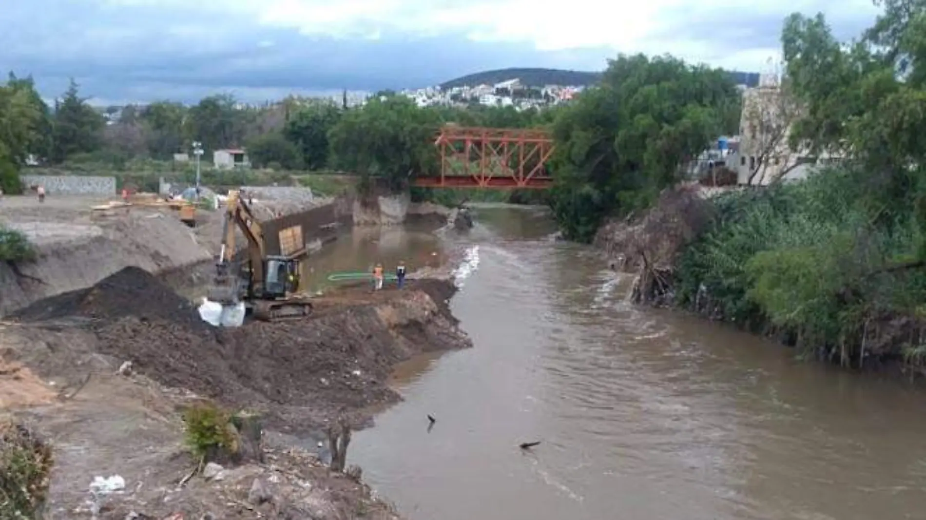 Lluvias afectan a Tula